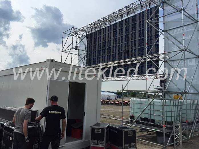 Germany Outdoor P8 Rental LED Display