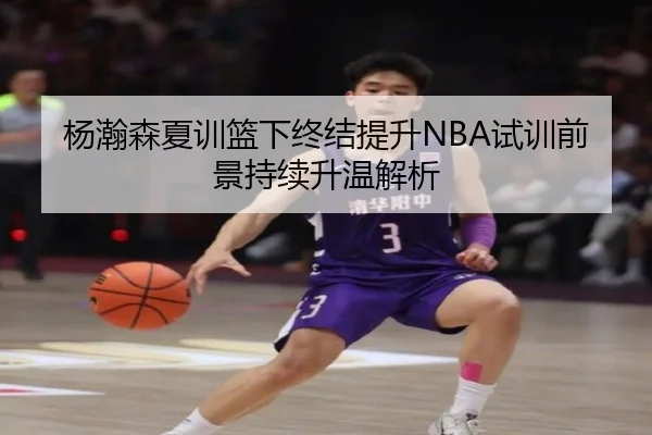 杨瀚森夏训篮下终结提升NBA试训前景持续升温解析