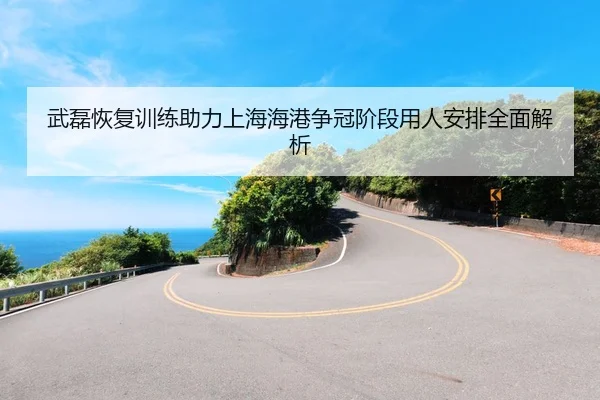 武磊恢复训练助力上海海港争冠阶段用人安排全面解析